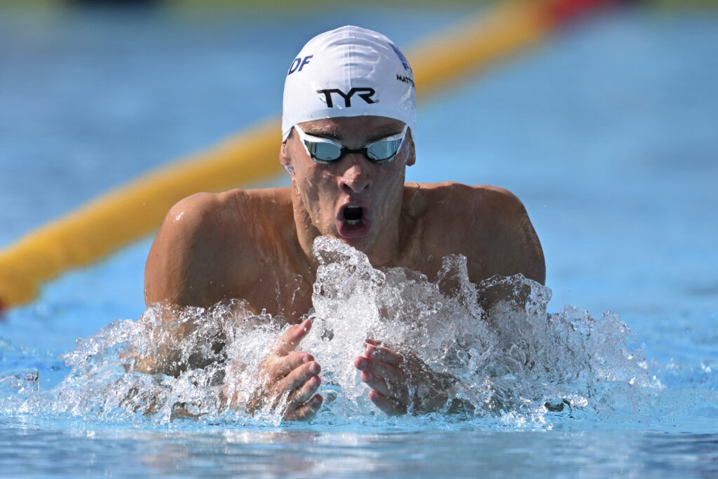 Emilien MATTENET vainqueur du 400m 4 nages au Giant Open 2023