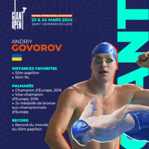 Andriy Govorov distances favorites palmares