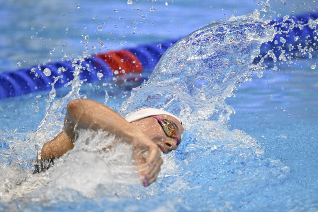 anastasiia Kirpichnikova vainqueur du 800m nage libre giant open 2024